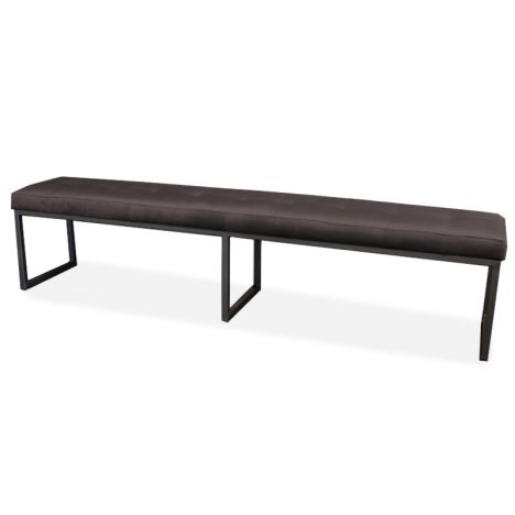 Eetkamerbank - Atlanta - stof Element antraciet 02 - 200 cm