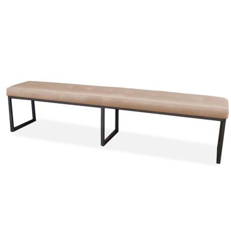 Eetkamerbank - Atlanta - stof Element beige 06 - 160 cm