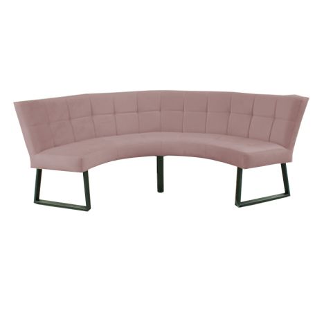 Eetkamerbank - Amsterdam - stof Element grijsbruin 05 - geschikt voor tafel 130 cm