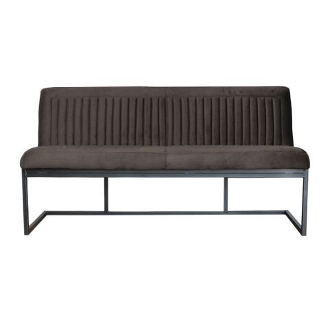 Eetkamerbank - Lara - stof Element antraciet 02 - 140 cm